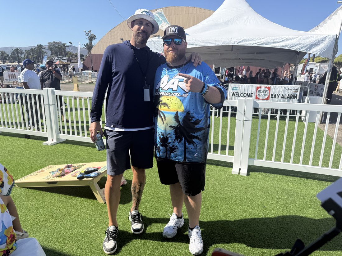 Jamie Graham with Jon Garland